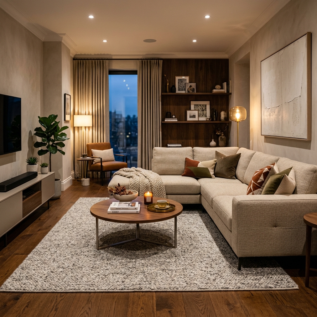 Luxury L-Shape Sofa